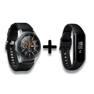 Reloj SAMSUNG Galaxy Watch de 46 mm+ Banda Galaxy Fit E