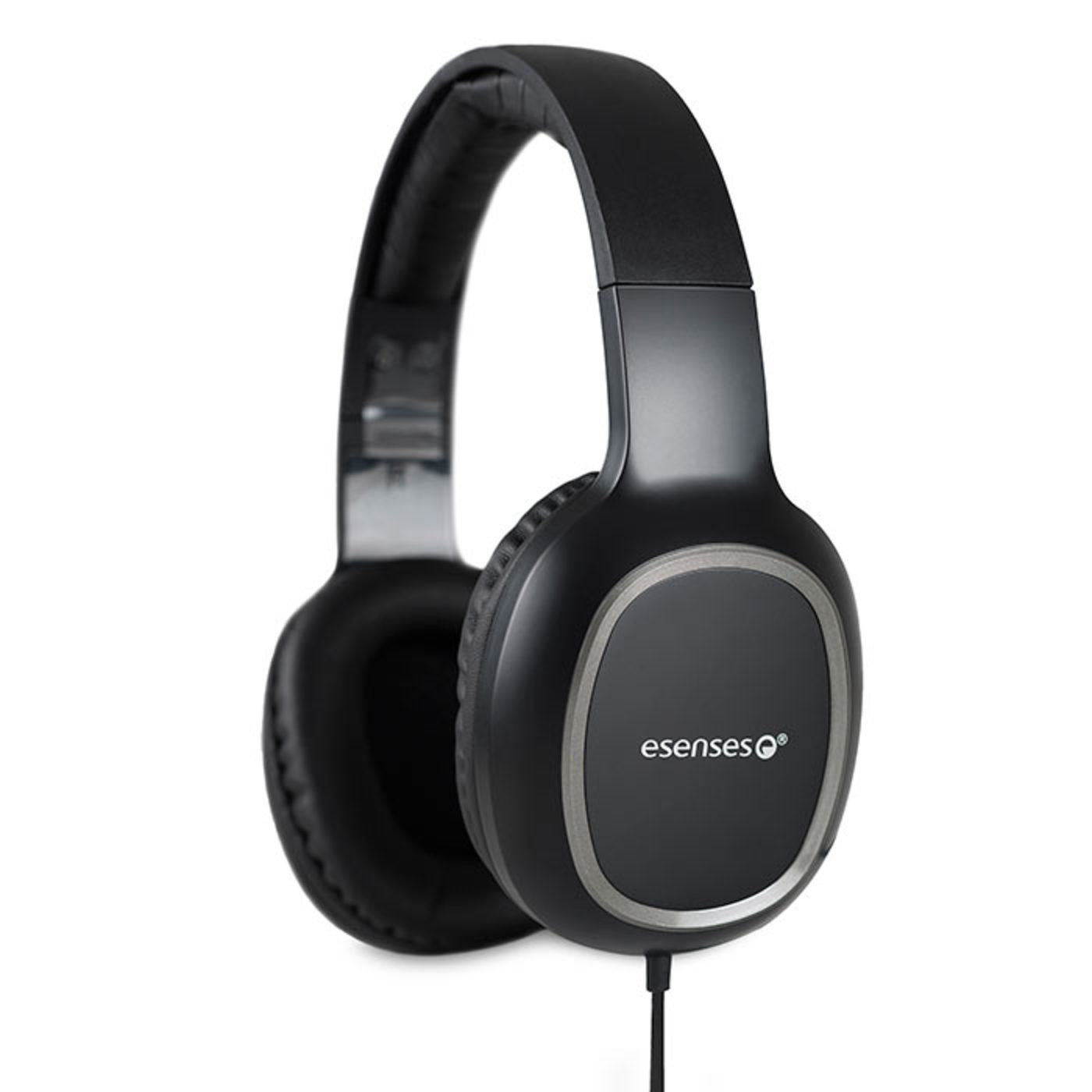 Audífonos de Diadema ESENSES Alámbricos On Ear HP-501 Negro