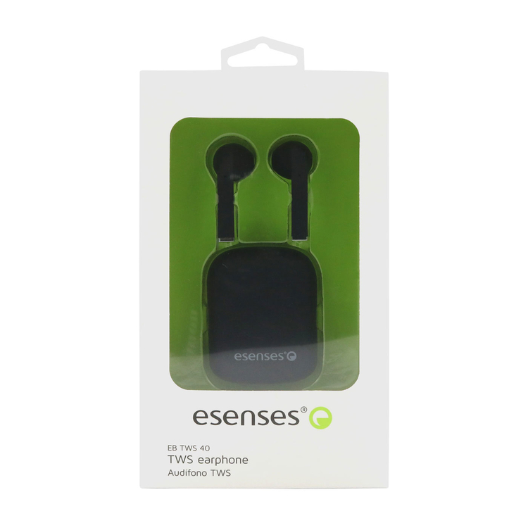 Audífonos ESENSES Inalámbricos Bluetooth In Ear TWS-40 Negro