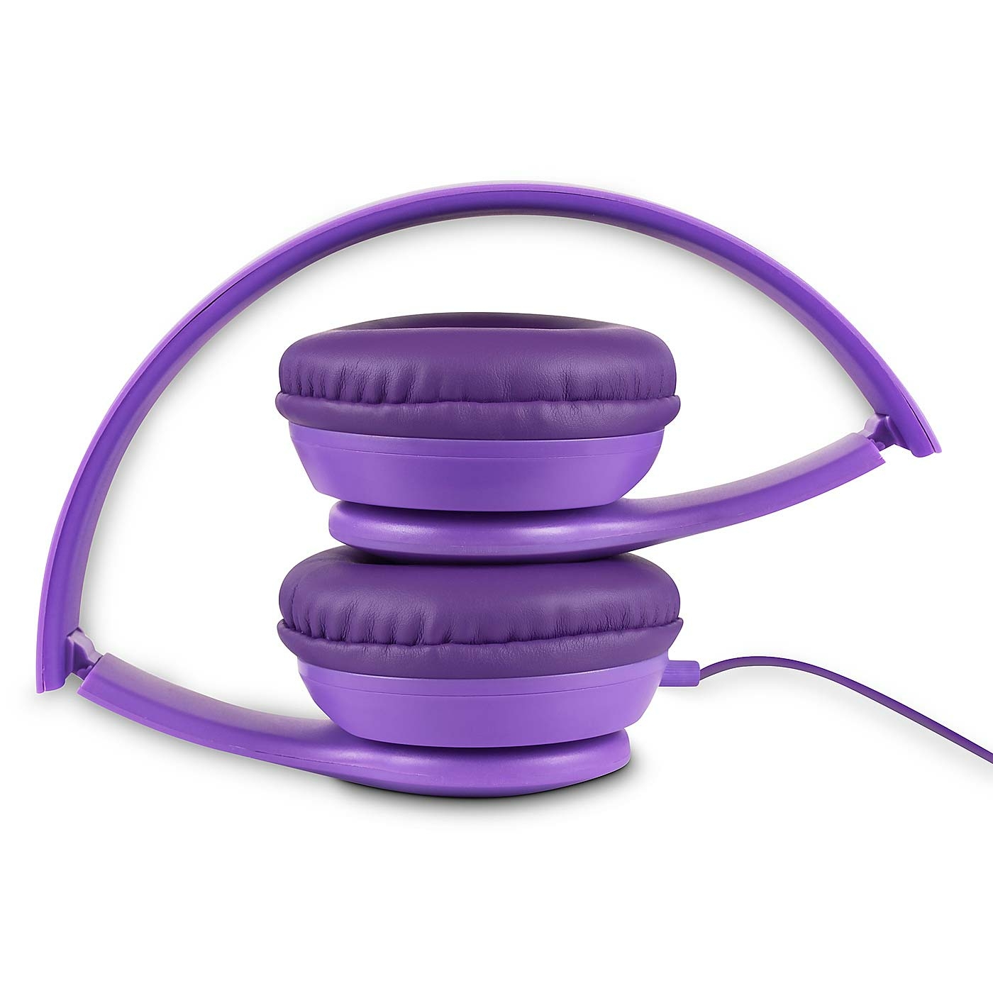 Audífonos de Diadema ESENSES Alámbricos On Ear HP-801 Morado