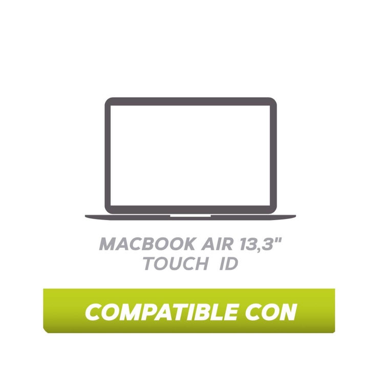 Teclado Protector para MacBook Air 13.3" Gris/Silver
