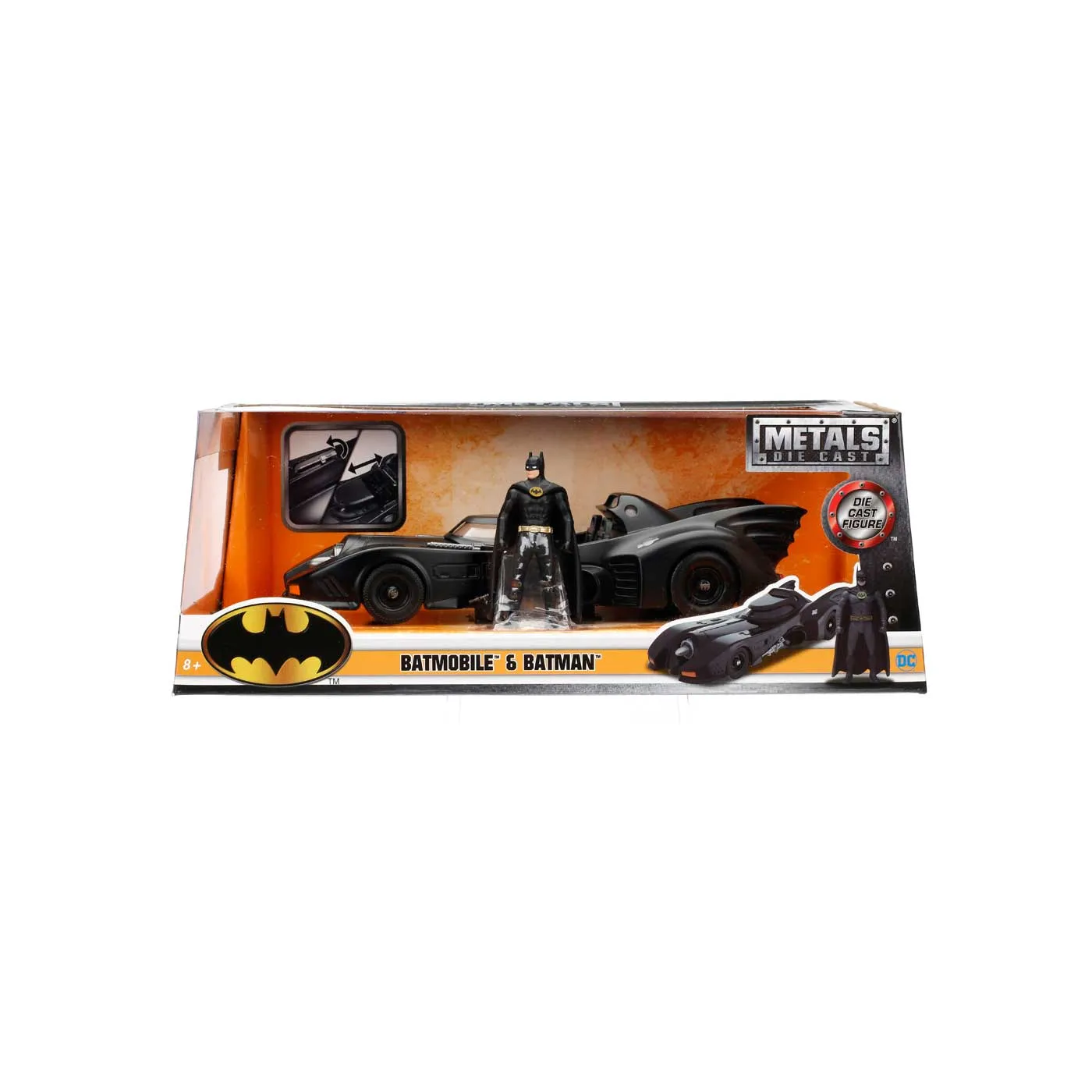 Vehículo y Figura Batman 98260 1:24