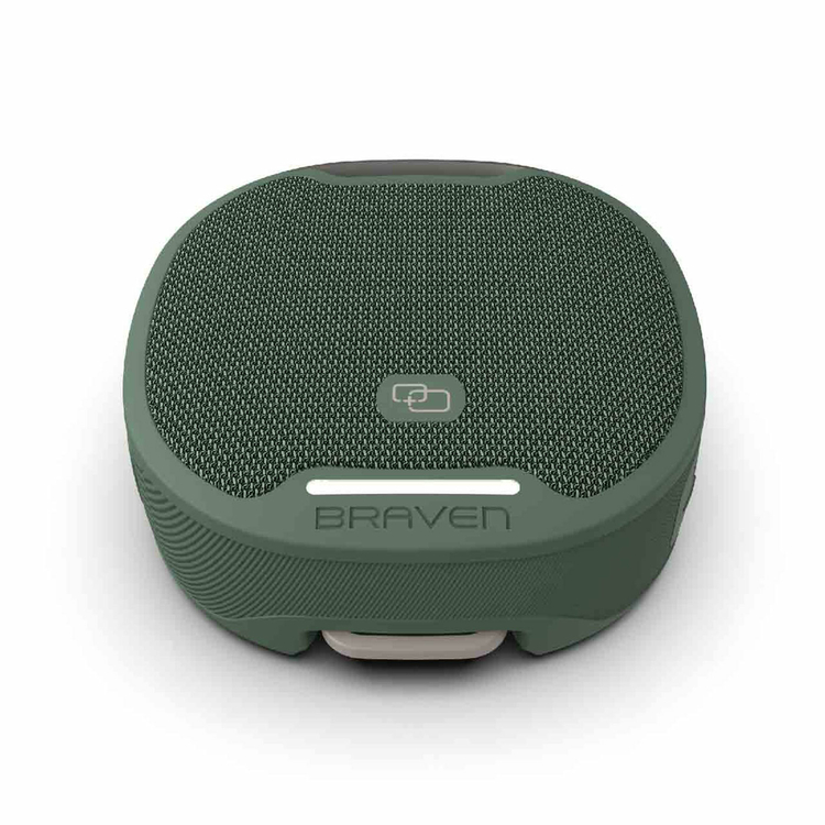 Parlante BRAVEN Inalámbrico Bluetooth BRV-S  5W Verde