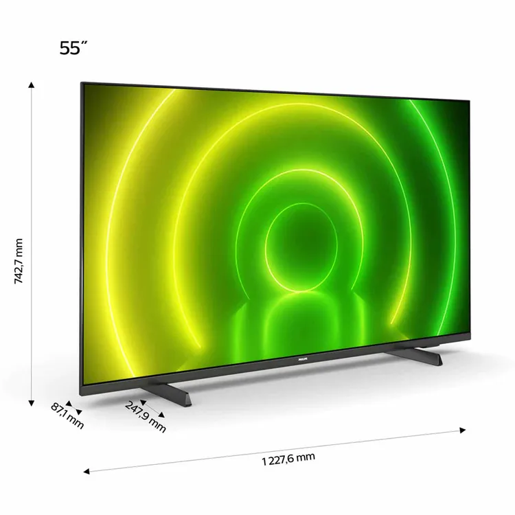 TV PHILIPS 55" Pulgadas 139 cm 55PUT7406/57 4K-UHD LED Smart TV Android