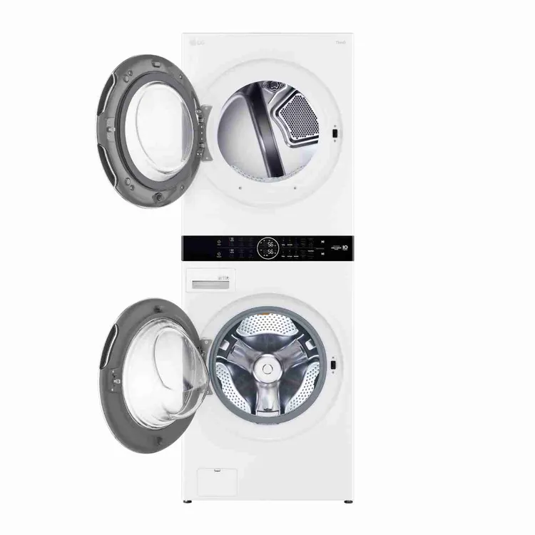 Torre de lavado y secado LG Washtower 22 Kilos WK22WS6 Blanco