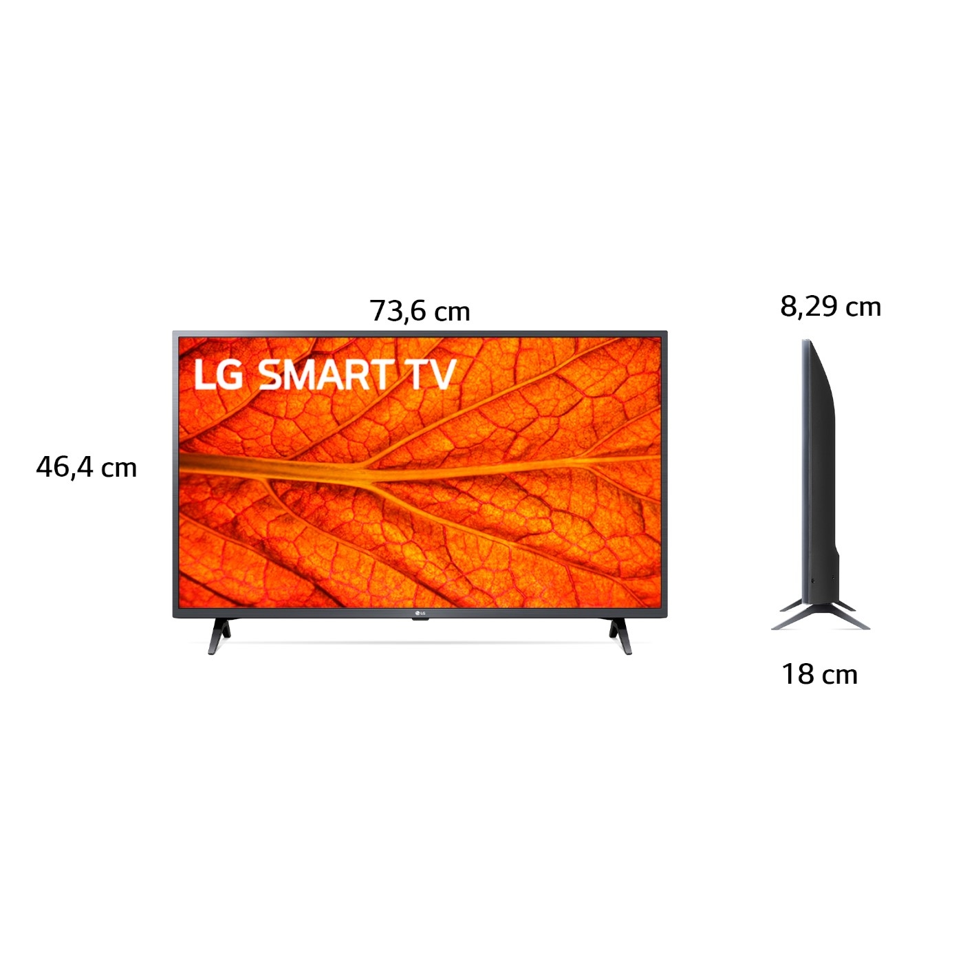 TV LG 32" Pulgadas 80 cm 32LM637BPDB HD LED Smart TV