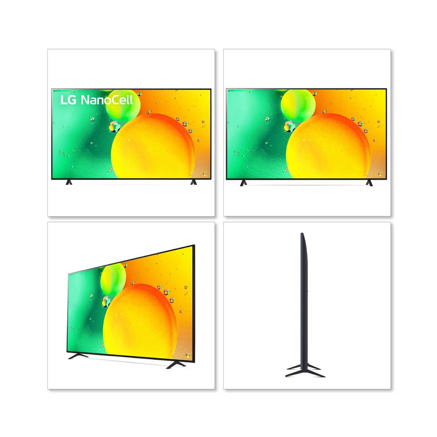 TV LG 75" Pulgadas 189 cm 75NANO75SQA 4K-UHD NanoCell Smart TV