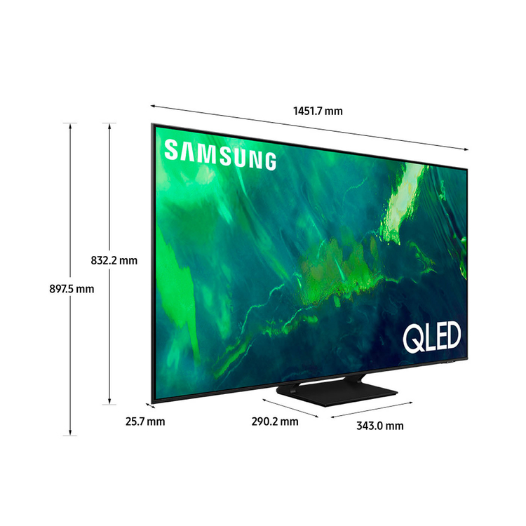 TV SAMSUNG 65" Pulgadas 165.1 cm 65Q70AA 4K-UHD QLED Smart TV
