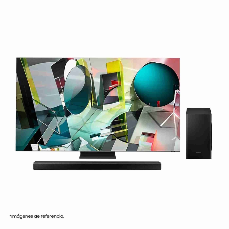 TV SAMSUNG 75" Pulgadas 190.5 cm QN75Q900T 8K QLED Smart TV + Barra de sonido HW-Q70T/ZL