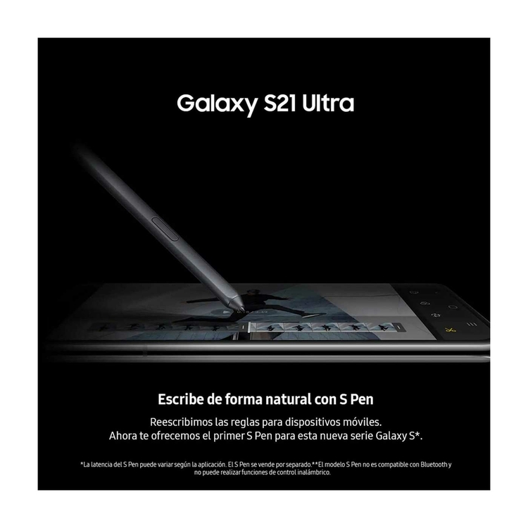 Celular SAMSUNG Galaxy S21 Ultra - 256 GB Plateado + Buds Pro