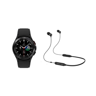 Reloj SAMSUNG Galaxy Watch 4 Classic de 42 mm Negro + Audífonos Bluetooth A08T
