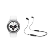 Reloj SAMSUNG Galaxy Watch 4 Classic de 42 mm Plateado + Audífonos Bluetooth A08T - 
