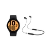 Reloj SAMSUNG Galaxy Watch 4 de 44 mm Negro + Audífonos Bluetooth A08T - 