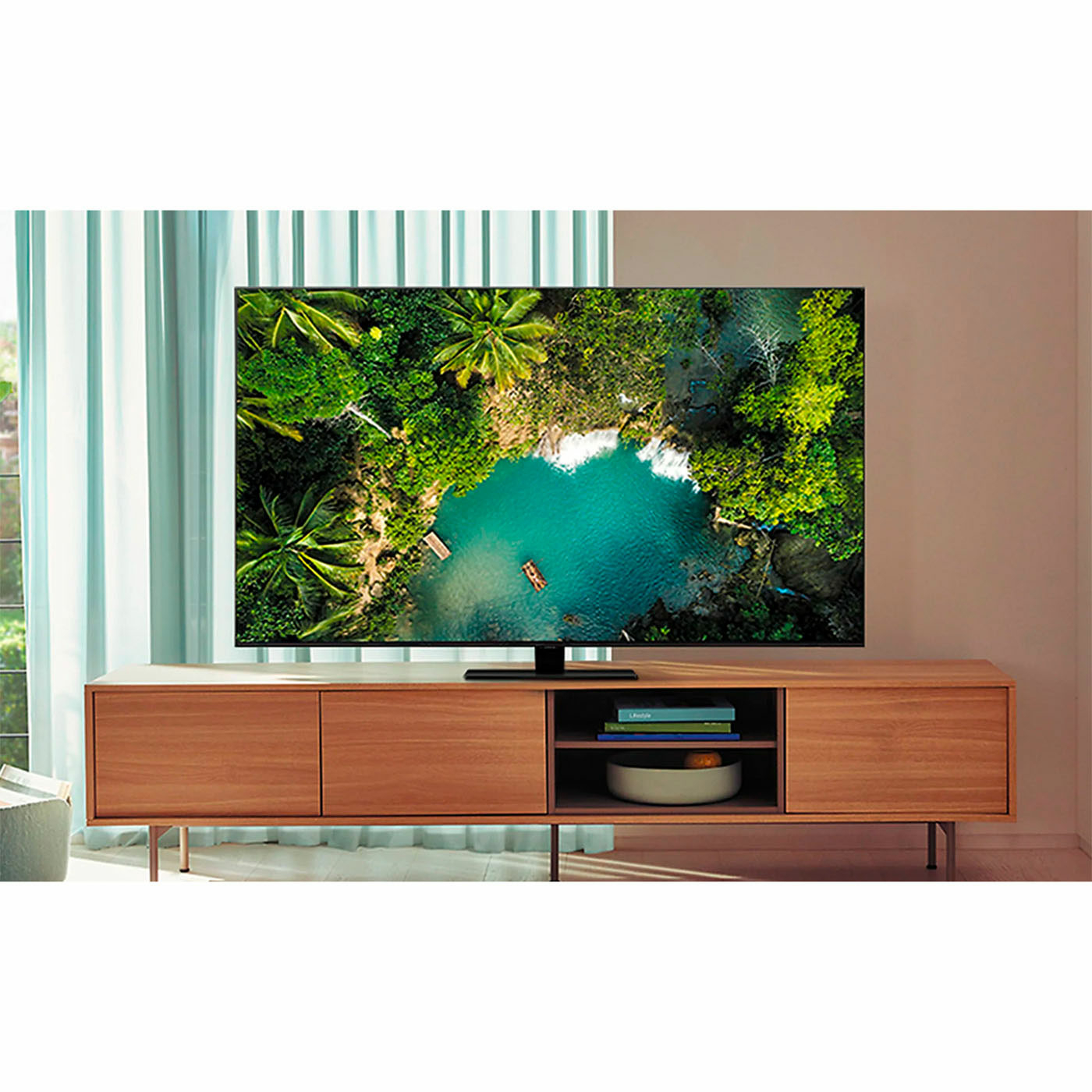 TV SAMSUNG 65" Pulgadas 165.1 cm 65Q80BA 4K-UHD QLED Smart TV
