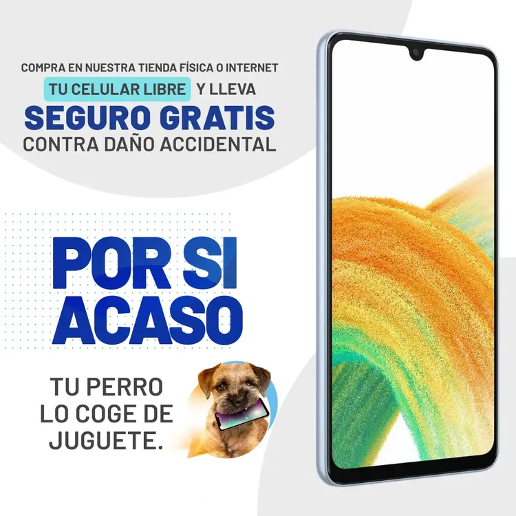 Celular SAMSUNG Galaxy A33 5G 128GB Azul