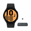 Reloj SAMSUNG Galaxy Watch 4 de 44 mm Negro + Cargador Dual Inalámbrico 15W - 