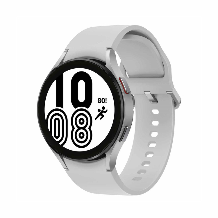 Reloj SAMSUNG Galaxy Watch 4 de 44 mm Plateado + Cargador Dual Inalámbrico 15W