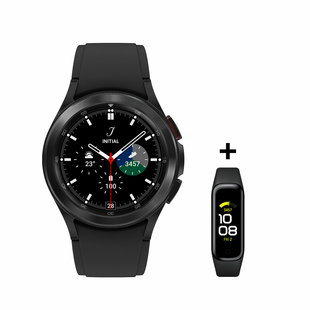 Reloj SAMSUNG Galaxy Watch 4 Classic de 46 mm Negro + Banda Fit2