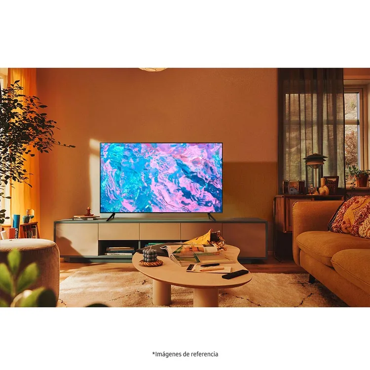 TV SAMSUNG 65" Pulgadas 165.1 cm 65CU7000 4KUHD LED Smart TV