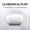 Parlante LG XBOOM Go PL2 Blanco - 
