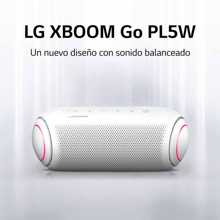 Parlante LG XBOOM Go PL5 Blanco