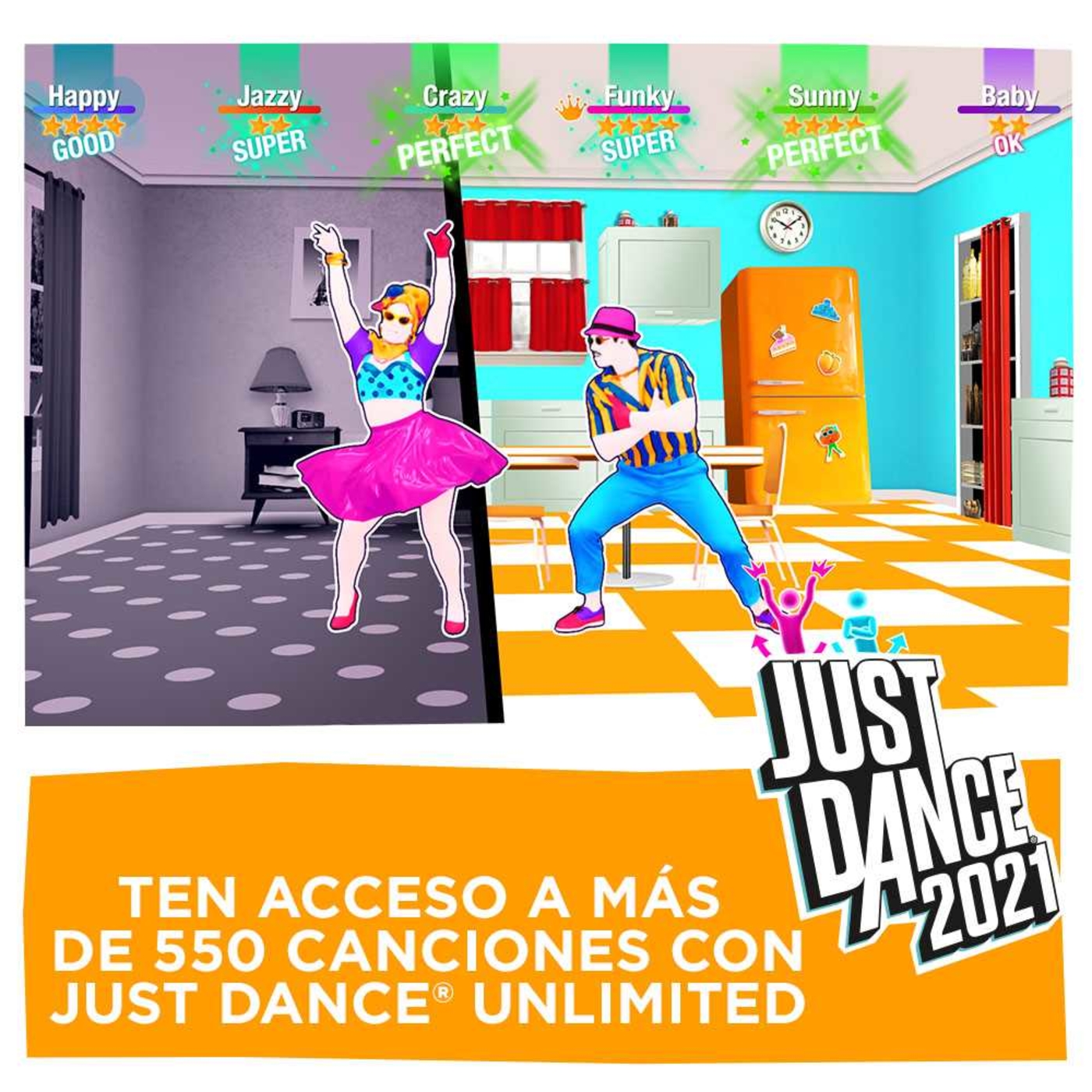 Juego PS4 Just Dance 2021