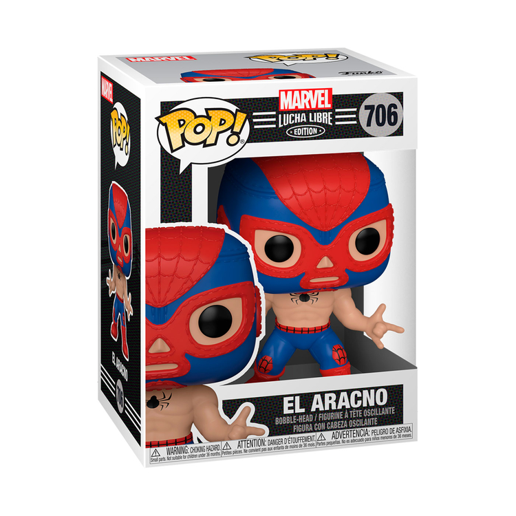 Funko POP Marvel Luchadores Spiderman El Aracno